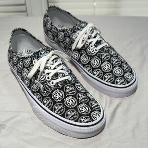 Vans Black and White 50 Years/30 Years  Journeys Pattern Sneakers